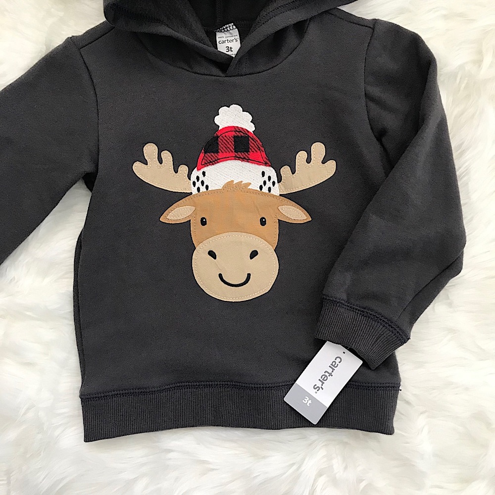 Boy’s 2 Piece Christmas Set Hoodie & Pants 3T - Picture 5 of 11